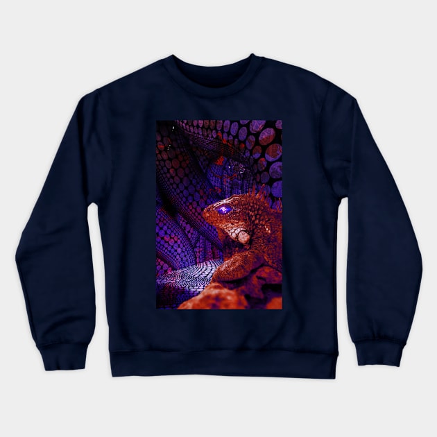 Lizard King Crewneck Sweatshirt by lkr_rath